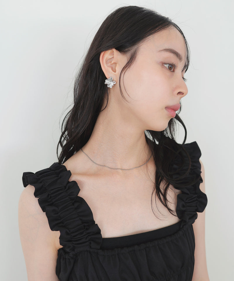 ニュアンスモチーフピアス