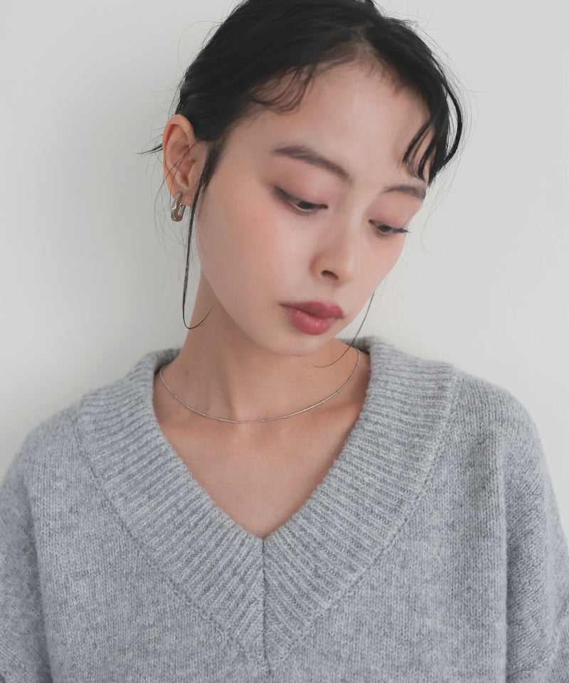 ポイントチェーンネックレス