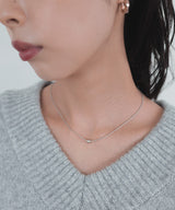 メタルボールネックレス