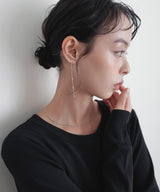 ラインロングピアス