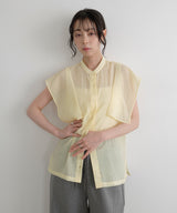 スクエアスリーブブラウス