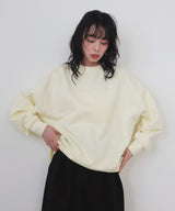 オーバーサイズスウェットプルオーバー