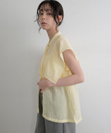 スクエアスリーブブラウス