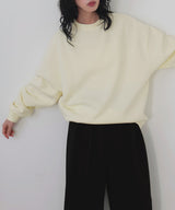 オーバーサイズスウェットプルオーバー