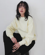 オーバーサイズスウェットプルオーバー