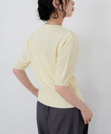 ニュアンスメタルボタンカーディガン