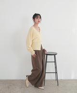 アンサンブル風ニットカーディガン