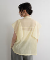 スクエアスリーブブラウス