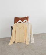 アンサンブル風ニットカーディガン