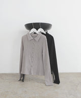 カットシャーリングポロシャツ