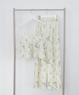 フラワープリントキャミビスチェ