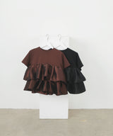 【一部予約商品】シャイニーフリルTシャツ