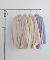 ウエストタックカラーシャツ