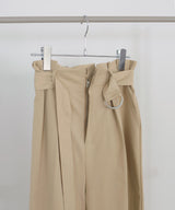 ウエストギャザーチノパンツ