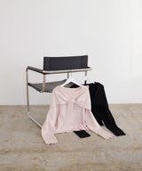 ストールセットクルーネックカーディガン