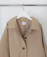 キルトライナートレンチコート