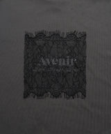 【接触冷感】レースレイヤードロゴTシャツ