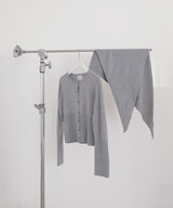 ストールセットクルーネックカーディガン