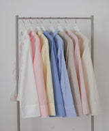 シャーリングビスチェデザインシャツ