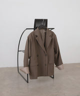 【1月下旬予約商品】レイヤードデザインテーラードジャケット