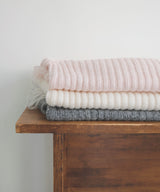 フリンジペプラムニット