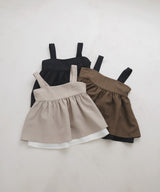 バイカラーツイードキャミ