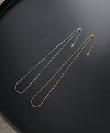 ポイントチェーンネックレス