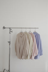 ウエストタックカラーシャツ