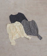 2WAYクロスデザインプルオーバー