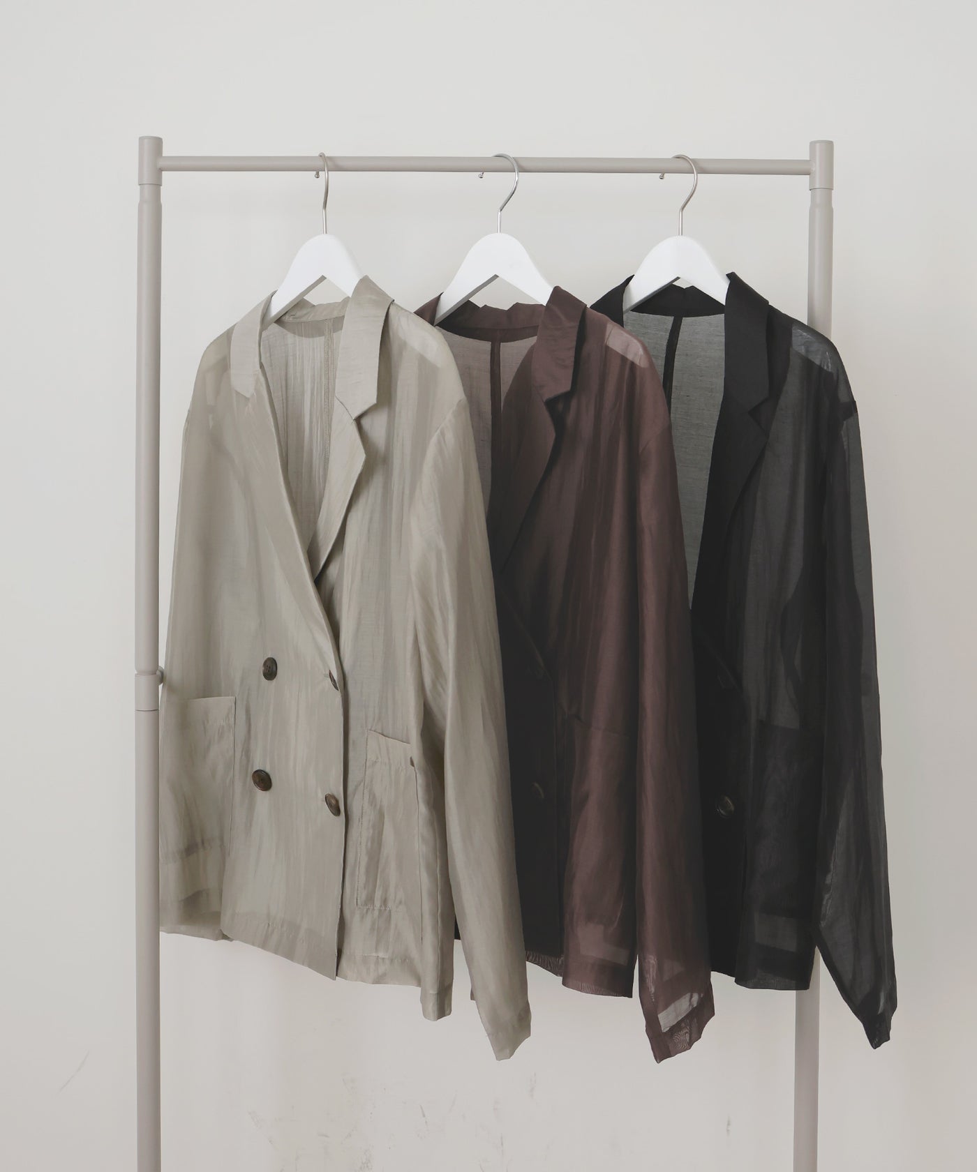 シアーダブルテーラードジャケット – LIAN