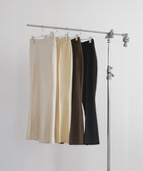 【12月中旬予約商品】センタータックフレアパンツ