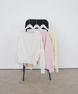 オフショルスウェットプルオーバー