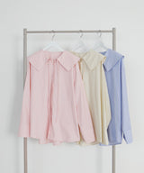 ビックカラーストライプシャツ