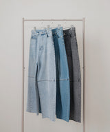 コクーンデニムパンツ