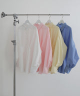 ウエストタックカラーシャツ