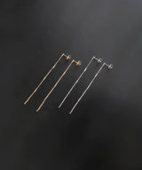 ラインロングピアス