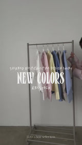 【一部予約商品】シャーリングビスチェデザインシャツ